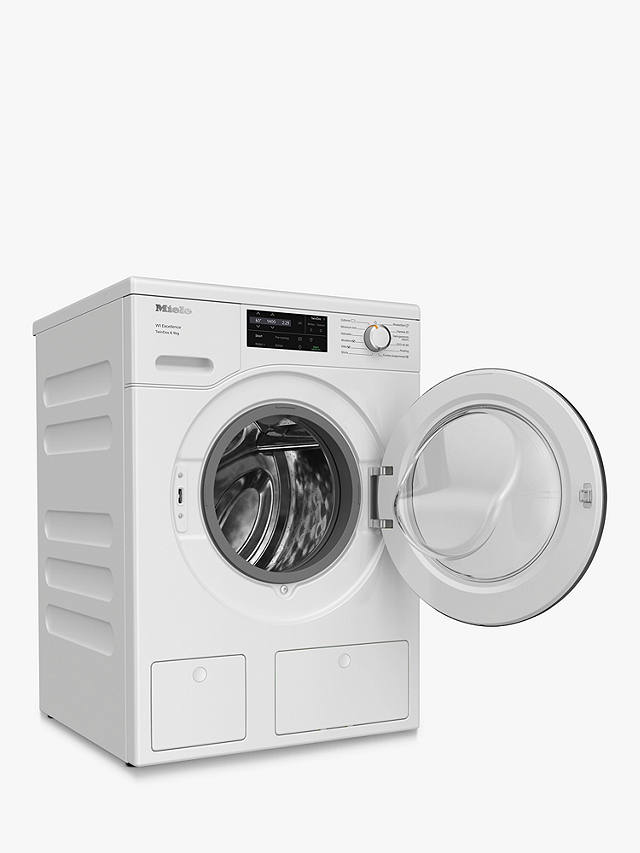 Buy Miele WEG665 Freestanding Washing Machine, 9kg Load, 1400rpm Spin, White Online at johnlewis.com