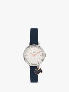 Radley Women s Selby Street Leather Strap Watch Navy White RY2861