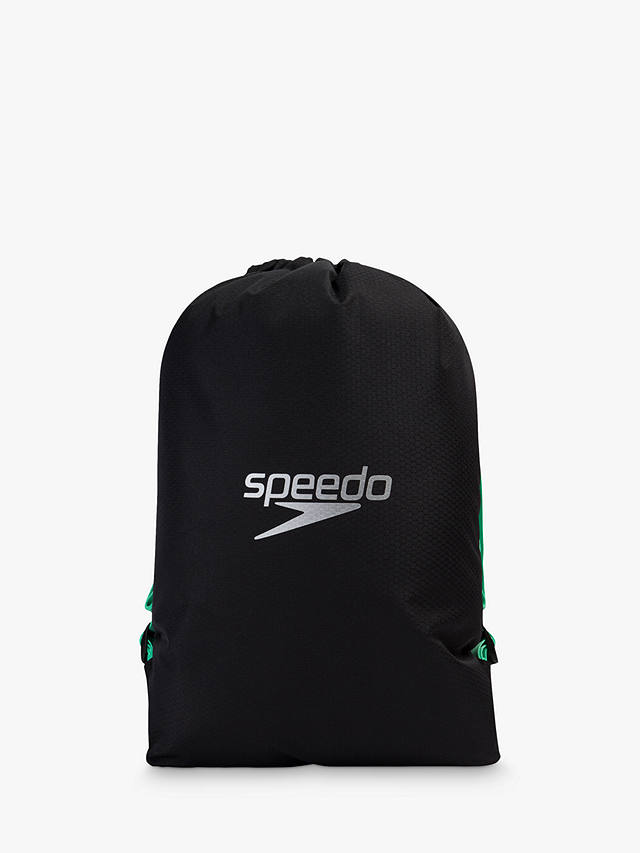Speedo Pool Bag, Black/Green Glow