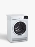 John Lewis JLTDC08 Condenser Tumble Dryer, 8kg Load, B Energy Rating, White