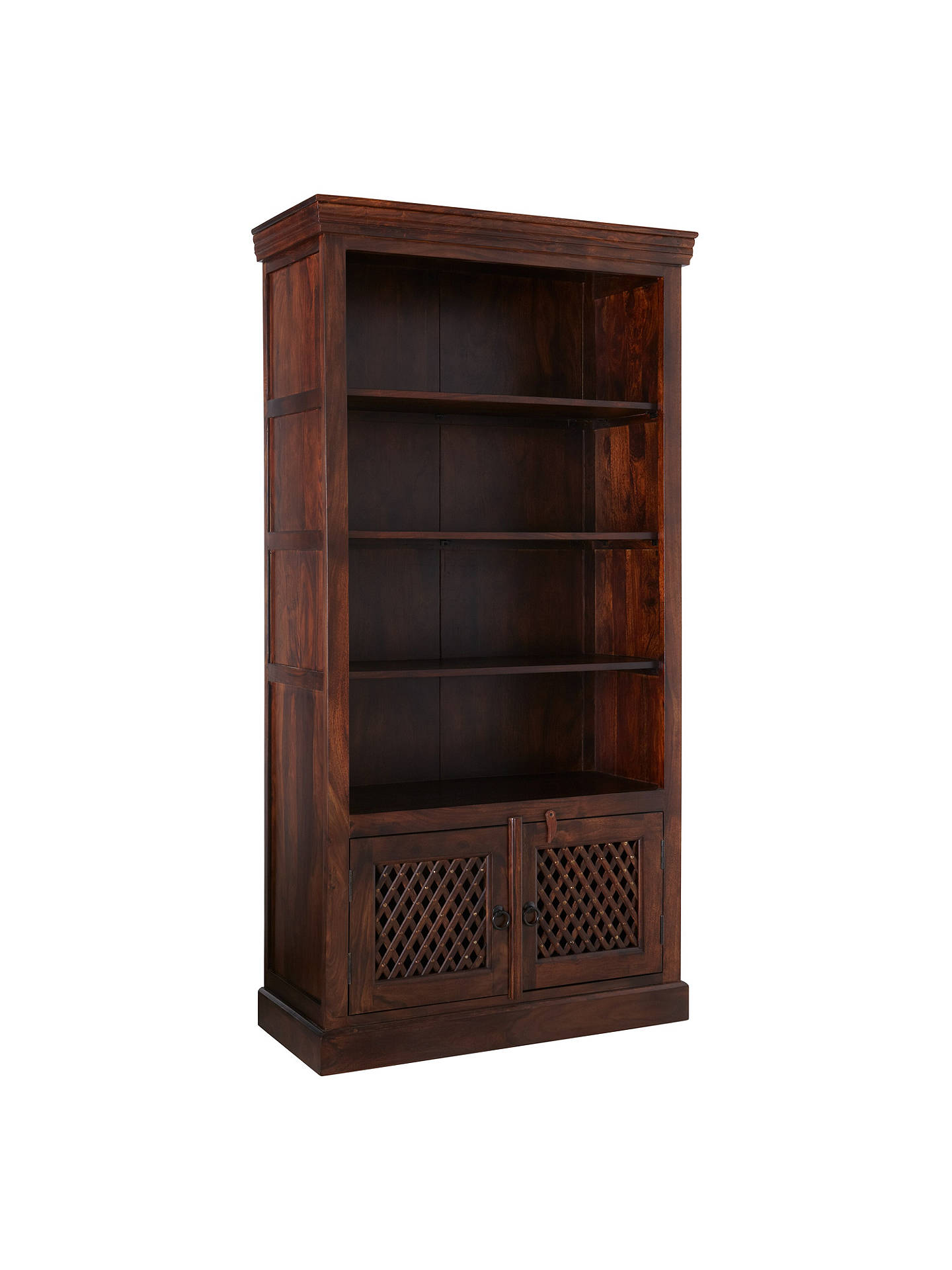 John Lewis Partners Maharani Bookcase Brown At John Lewis