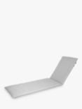 John Lewis & Partners Henley by KETTLER Sun Lounger Cushion, Grey