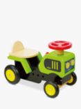 Vilac Wooden Ride On Tractor Toy