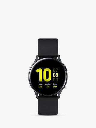 Samsung Galaxy Watch Active 2, Bluetooth, 40mm, Aluminium with Silicone Strap
