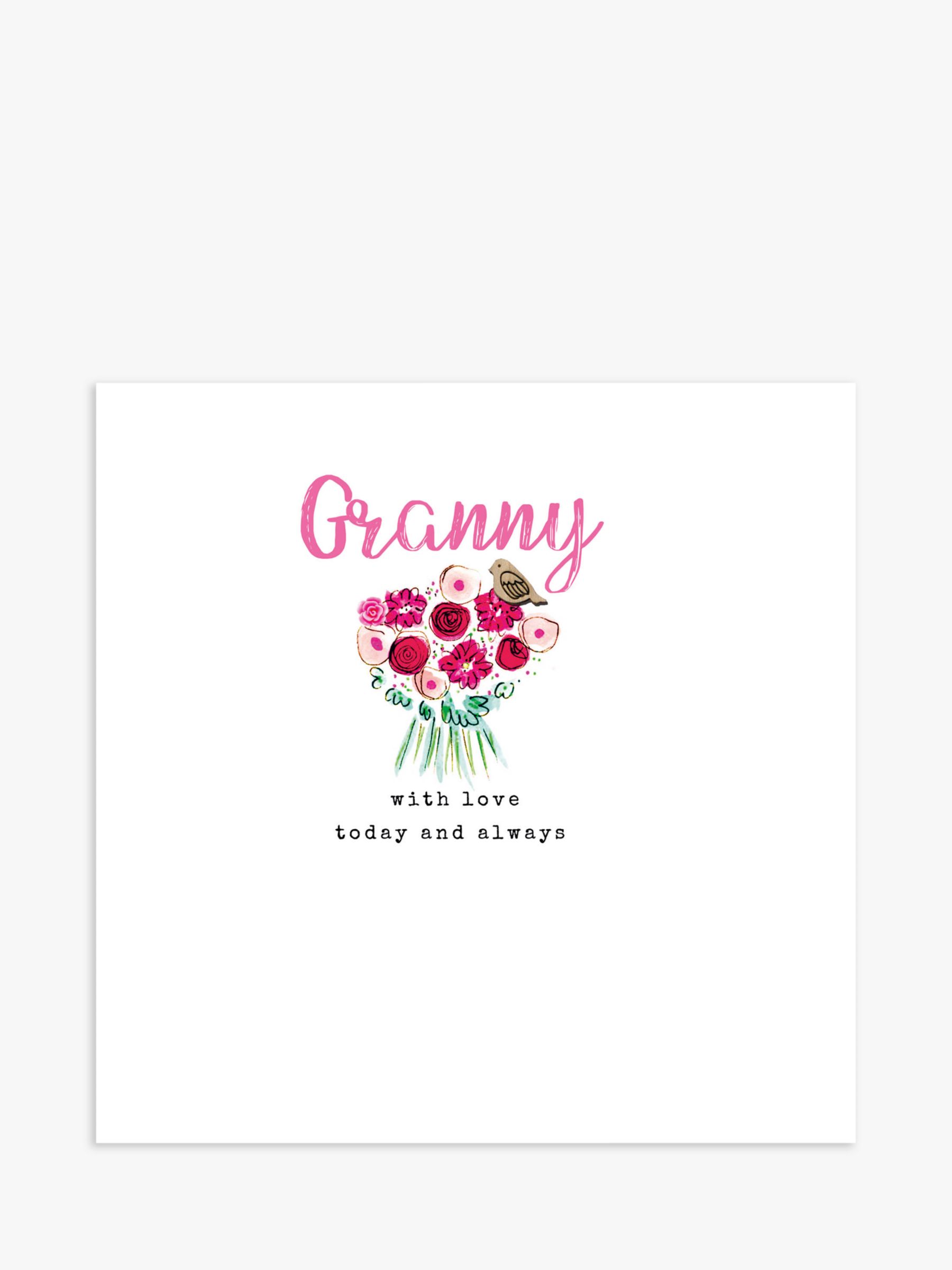 Laura Sherratt Designs Granny With Love Mother's Day Card