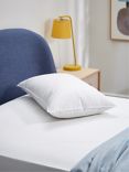 John Lewis & Partners Natural Duck Feather and Down Standard Pillow, Soft/Medium
