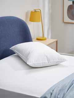 John Lewis Natural Duck Feather and Down Standard Pillow, Soft/Medium