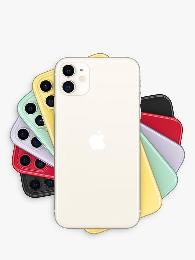 Buy Apple iPhone 11, iOS, 6.1", 4G LTE, SIM Free, 64GB Online at johnlewis.com