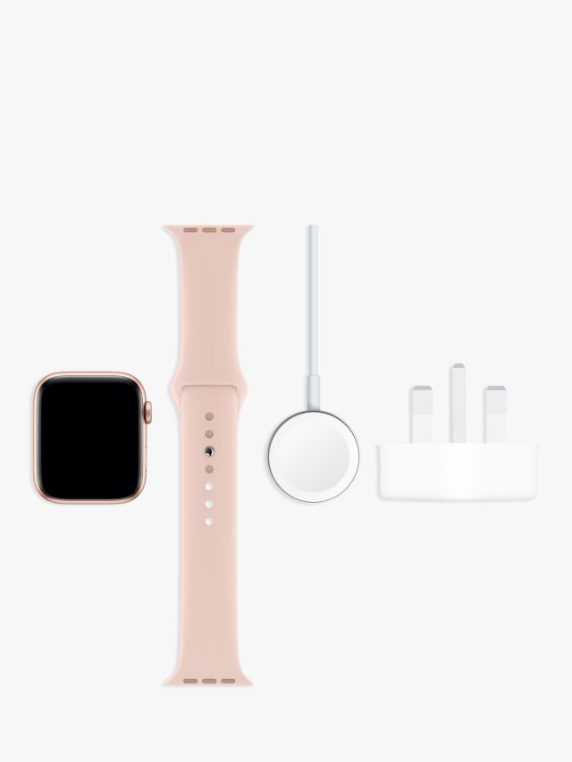 Apple watch gold aluminum case pink cheap sand sport band