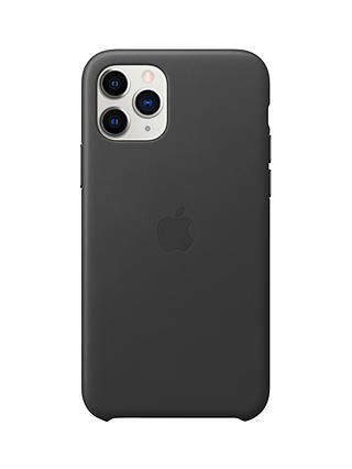Apple Leather Case for iPhone 11 Pro, Black