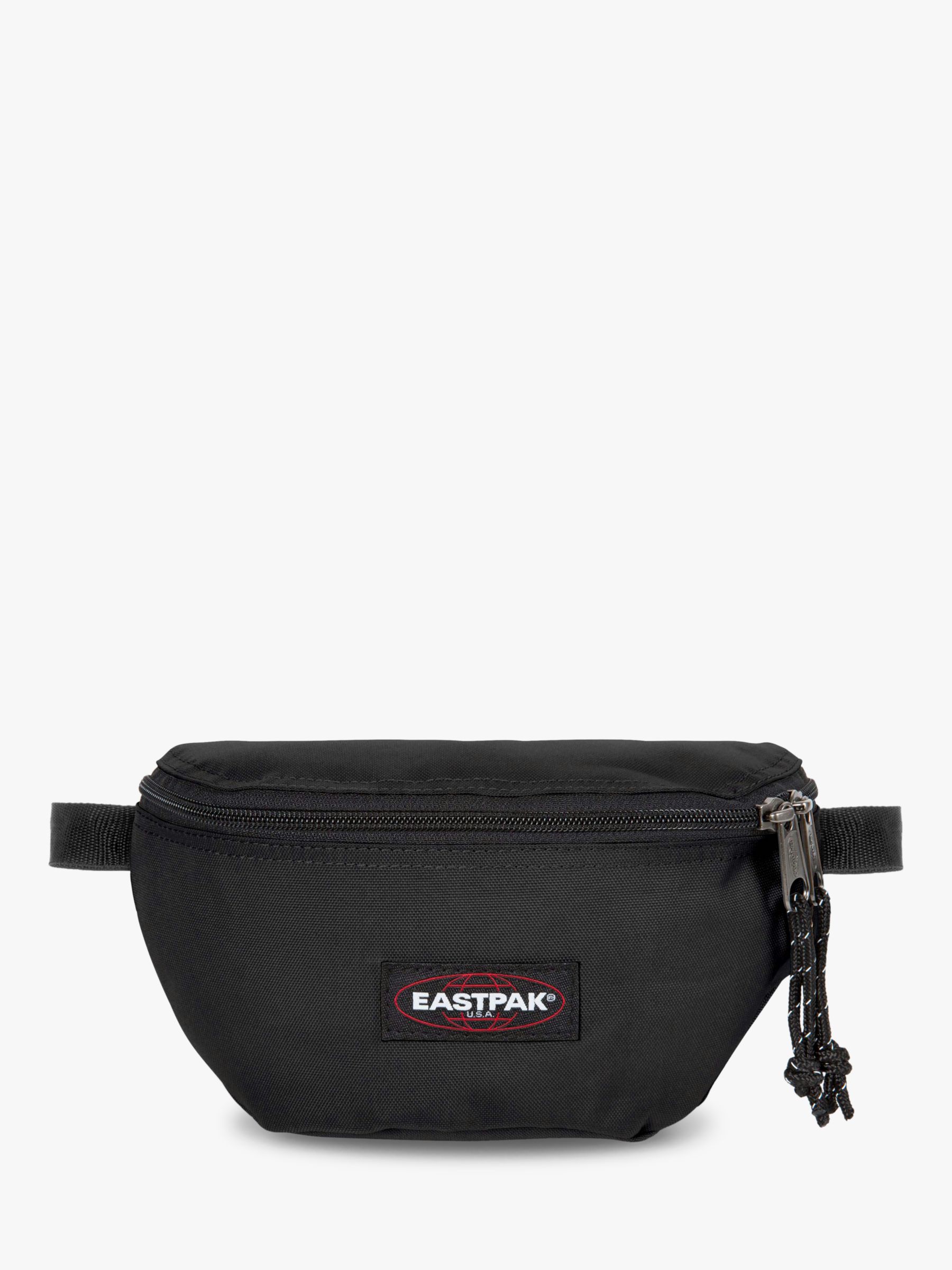 Eastpak Springer Bum Bag, Black at John Lewis & Partners