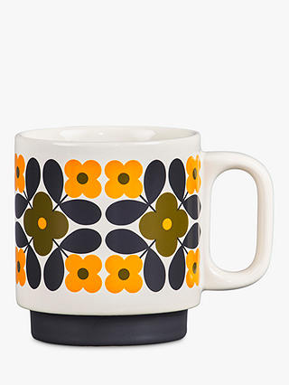 Orla Kiely Flower Stackable Mug, 300ml