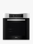 Miele H2265-1B Built-In Single Electric Oven, A+ Energy Rating, Clean Steel