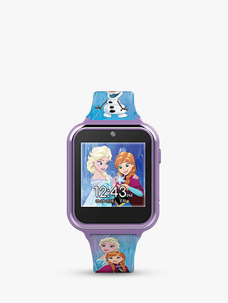 Disney Frozen FZN4151 Children's Interactive Silicone Strap Watch, Purple