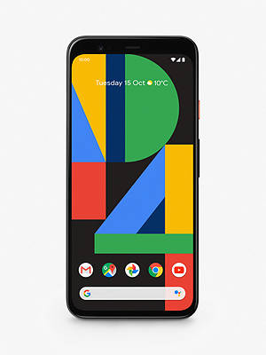 Buy Google Pixel 4 Smartphone, Android, 5.7", 4G LTE, SIM Free, 64GB, Clearly White Online at johnlewis.com
