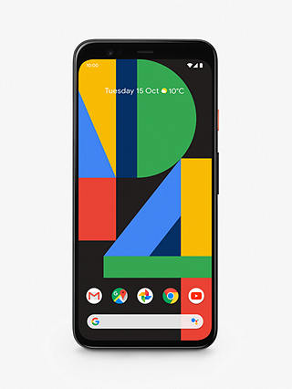 Google Pixel 4 Smartphone, Android, 5.7", 4G LTE, SIM Free, 64GB