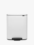 Brabantia Bo Pedal Recycling Bin, 30L & 30L