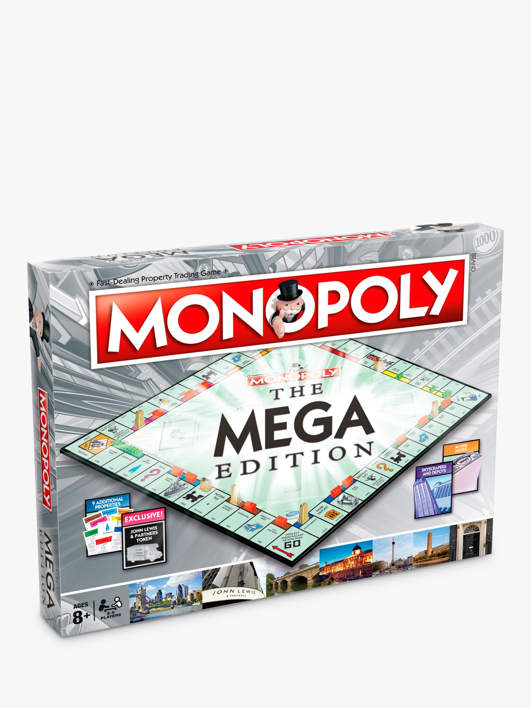 factor Middel Erfenis Monopoly: The Mega Edition