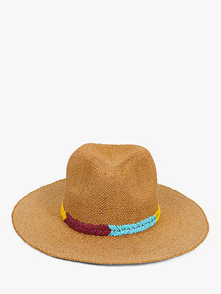 Powder Lola Braided Strap Sun Hat, Natural