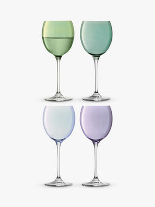 LSA International Bolero Wine Glasses, Set of 4, 400ml