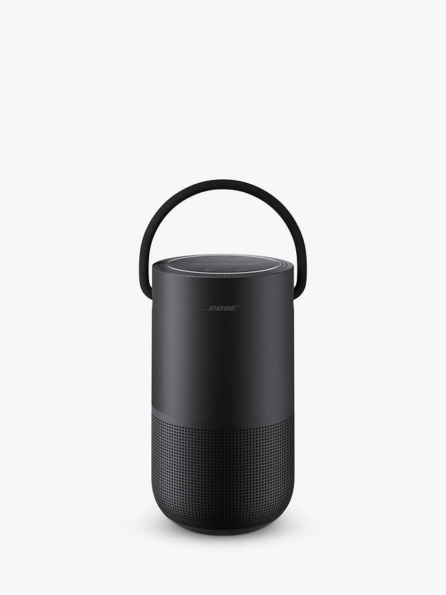 Bose Portable Home Smart Speaker with Voice Recognition and Control, Black