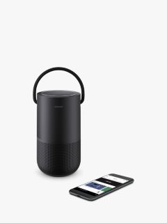 Bose Portable Home Smart Speaker with Voice Recognition and Control, Black