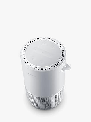 Bose Portable Home Smart Speaker with Voice Recognition and Control, Silver