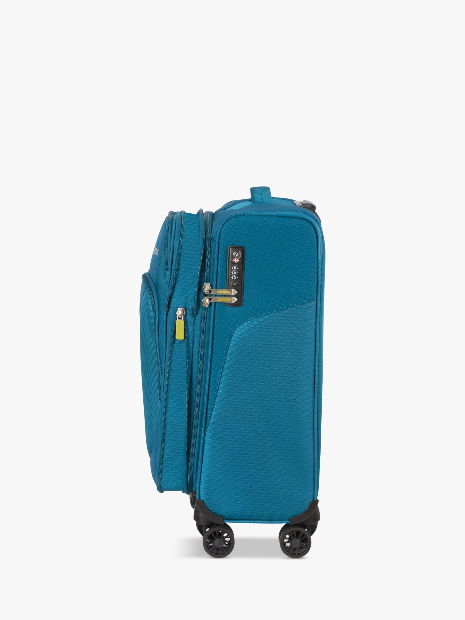 funky cabin suitcase