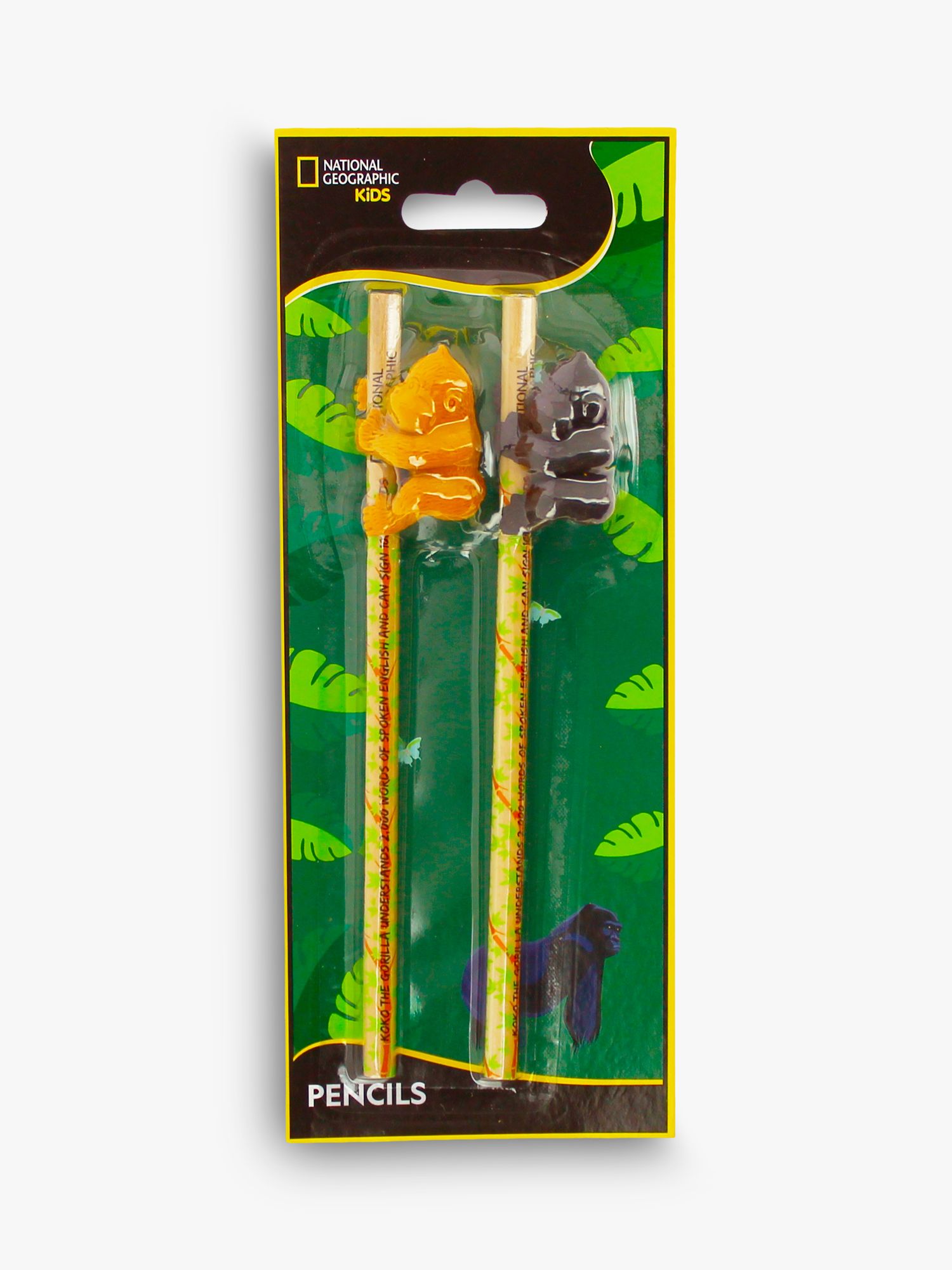 National Geographic Animal Pencils & Erasers review