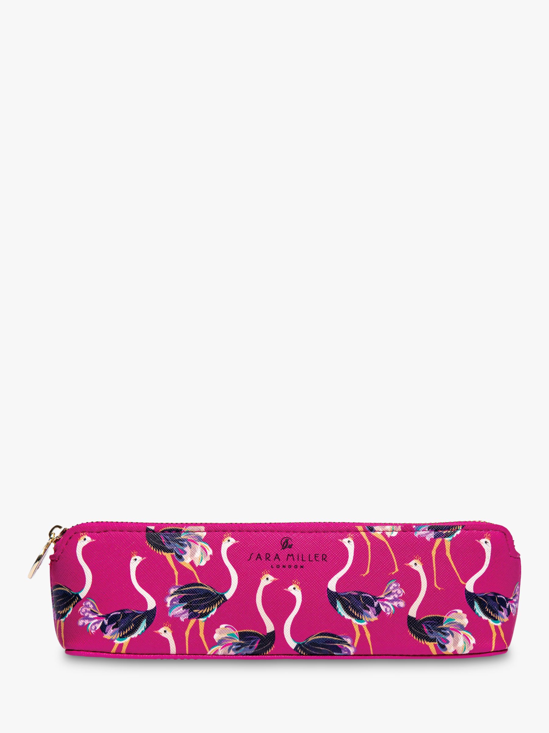 Sara Miller Slim Ostrich Pencil Case review