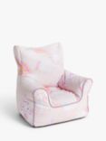 John Lewis Magical Unicorn Bean Bag Chair, Pink