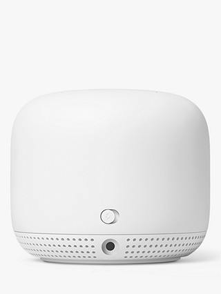 Google Nest Wi-Fi Router with One Google Nest Wi-Fi Point Add-on Wi-Fi Extender