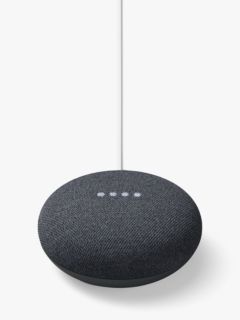 Google Nest Mini Hands-Free Smart Speaker, 2nd Gen, Charcoal