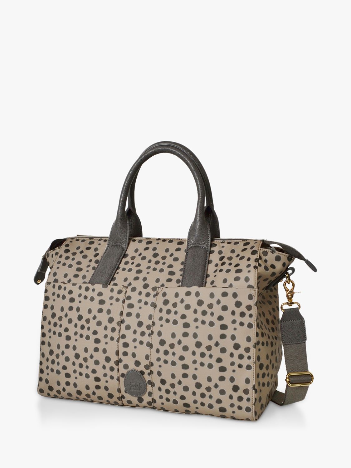 Pacapod Croyde Inkdrop Changing Bag Brown At John Lewis Partners