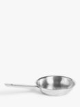 John Lewis & Partners Classic Stainless Steel Frying Pan, 20cm