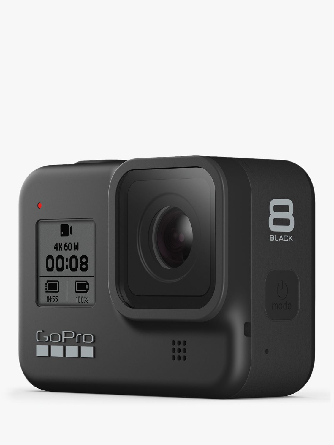 GoPro HERO8 Black Camcorder, 4K Ultra HD,  FPS, MP, Wi Fi