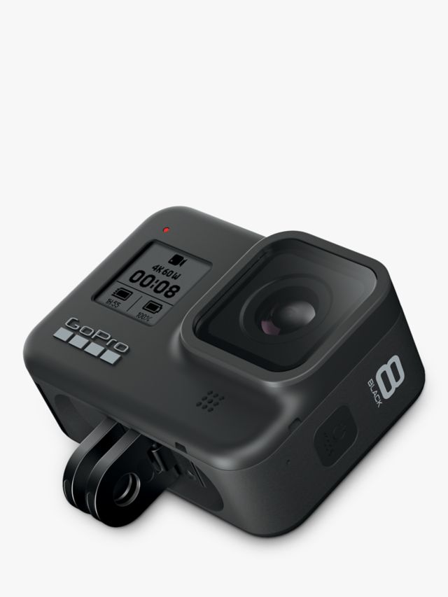 GoPro HERO8 Black Camcorder, 4K Ultra HD, 60 FPS, 12MP, Wi-Fi, Waterproof, GPS