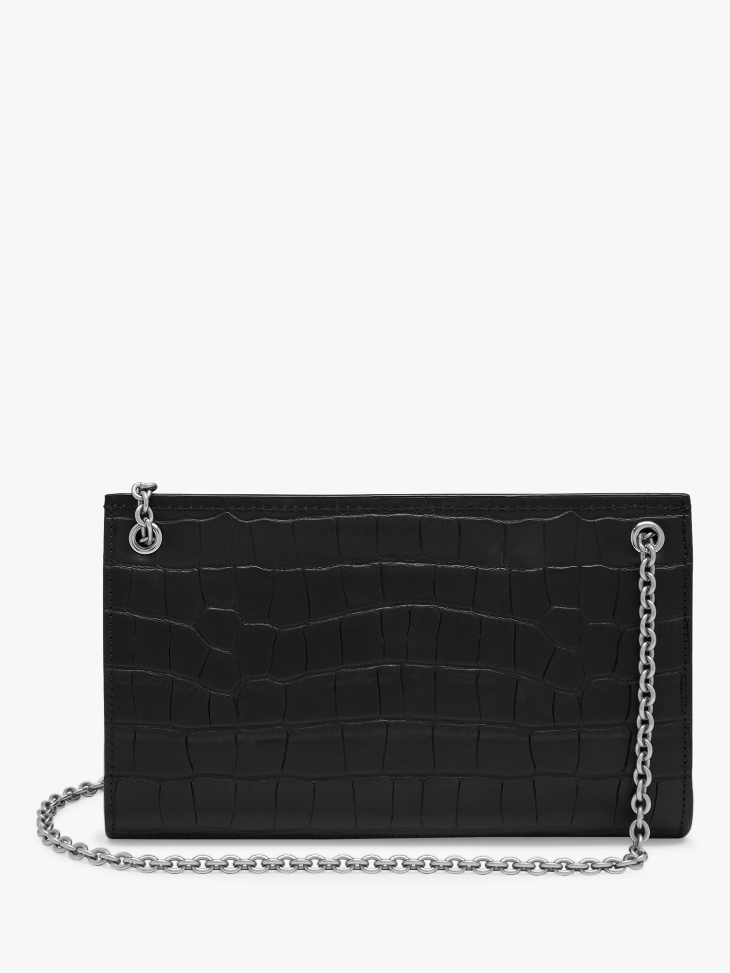 next black clutch bag