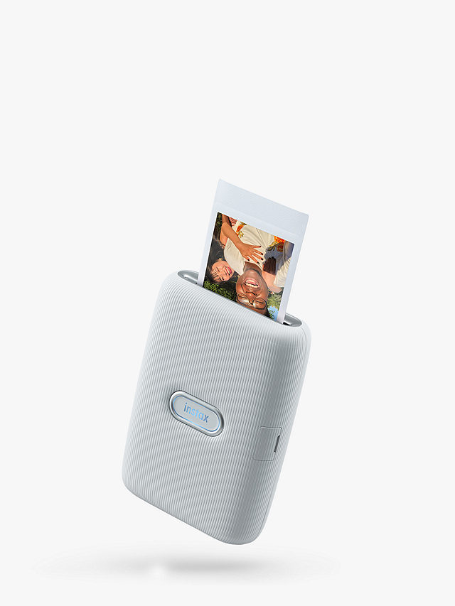 Fujifilm Instax Mini Link Mobile Photo Printer, Ash White
