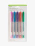 Cricut Glitter Gel Brights Pen Set, Pack of 5