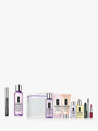 Clinique Lash Power Mascara and Take The Day Off Makeup Remover For Lids, Lashes & Lips Bundle with Fan Favourites Set