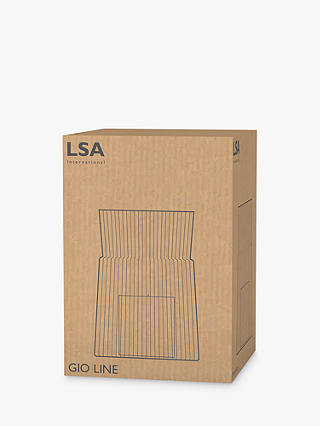 LSA International Gio Lantern Candle Holder, H18.5 cm