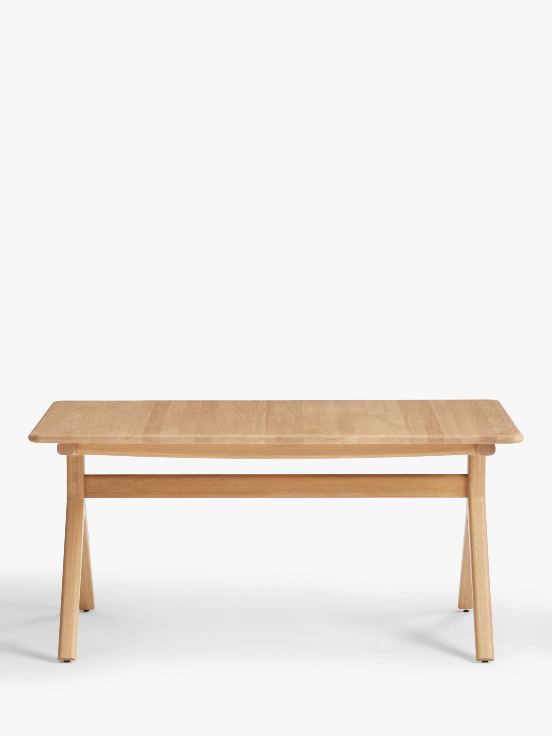 John Lewis & Partners Poise 68 Seater Extending Dining Table, Oak at