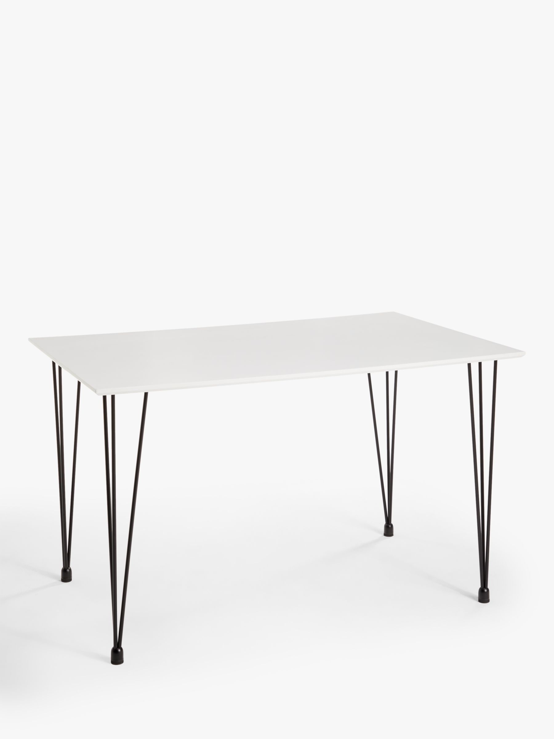 Photo of John lewis anyday crescent 4 seater dining table white