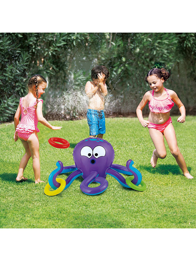Summer Waves Inflatable Octopus Ring Sprinkler