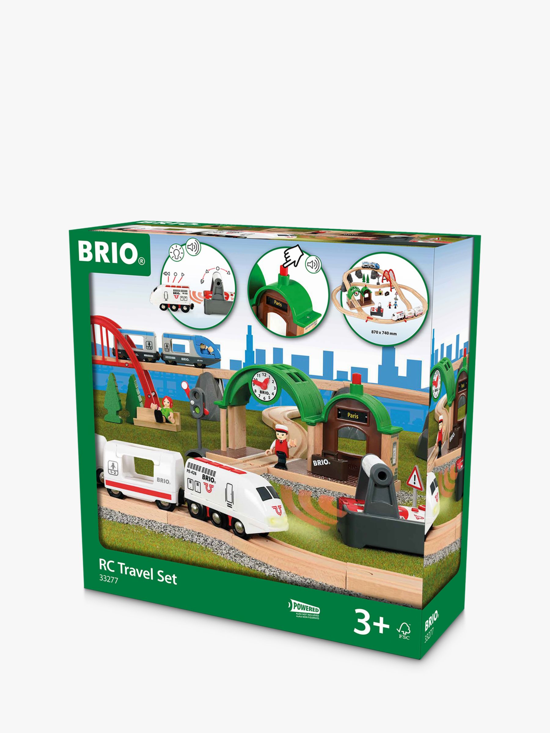 brio remote control train set