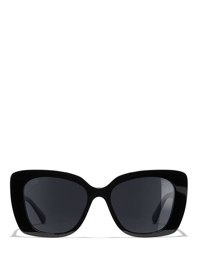 CHANEL Polarised Pillow Sunglasses CH5422B Black