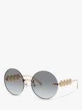 Versace VE2214 Women's Round Sunglasses