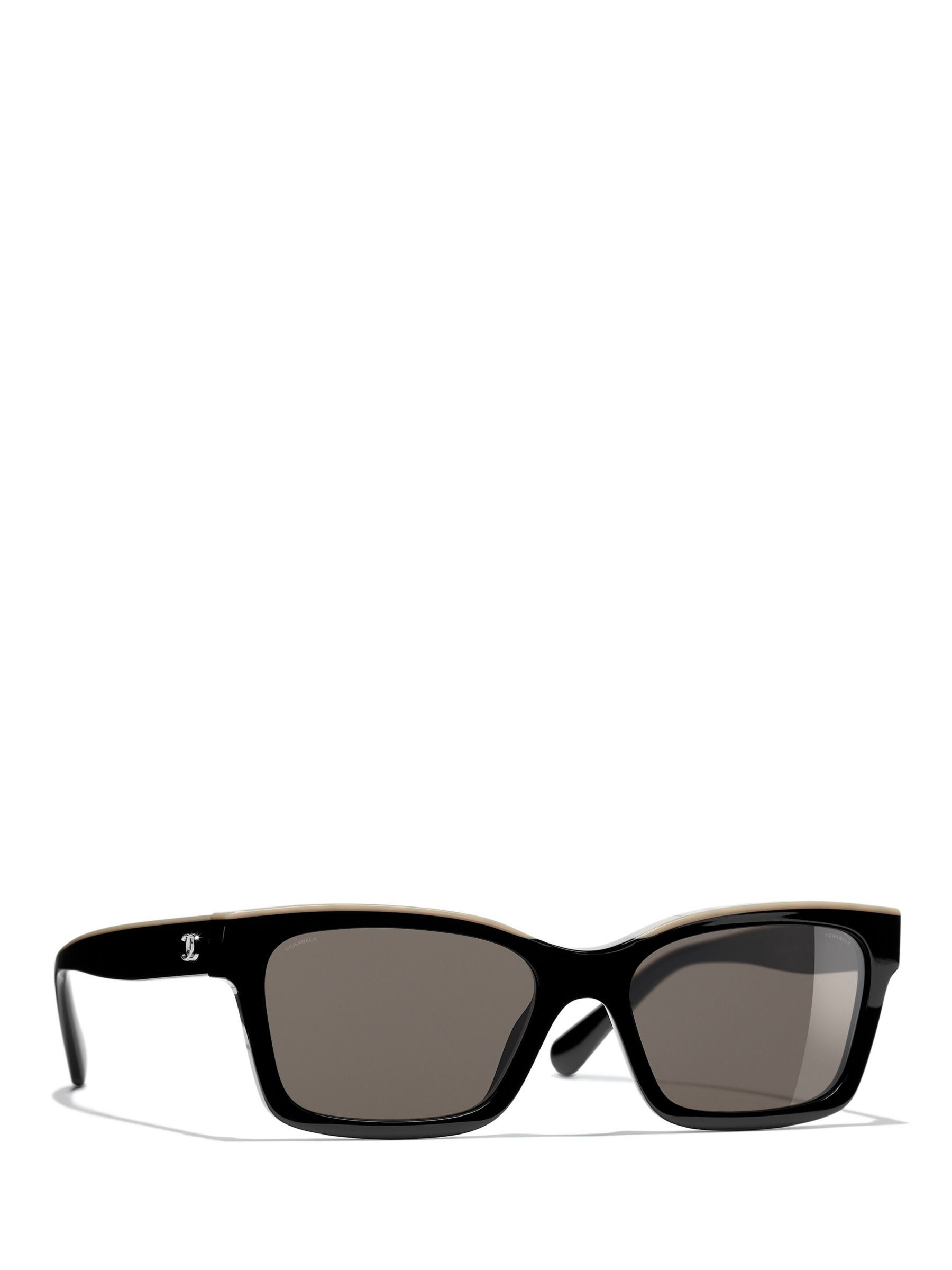 Chanel sunglasses black square - Gem