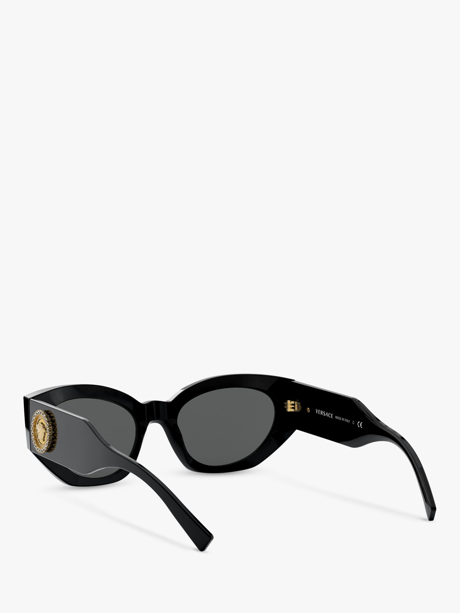 Versace Ve4376b Women S Irregular Sunglasses Black